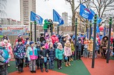 В Одинцово открылась новая детская игровая площадка