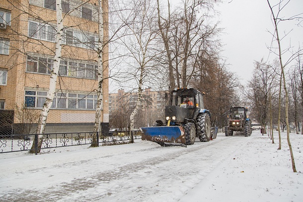 Уборкой дорог в зимний период в Одинцовском районе будут заниматься 185 единиц техники, Декабрь