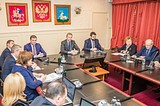 Расширенное совещание, которое провел глава Одинцовского района Андрей Иванов с руководителями 16 городских и сельских поселений