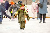 Ледовый карнавал прошел в Голицыно