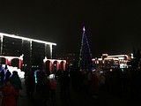 На городских объектах в Заречье появилась архитектурно-художественная подсветка