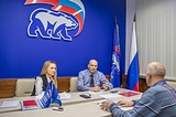 Депутат Мособлдумы Дмитрий Голубков провел личный прием граждан