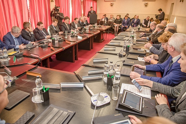 Первое в новом году заседание районного Совета депутатов прошло в Одинцово, Февраль
