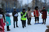 Одинцовские молодогвардейцы провели первую акцию в рамках проекта «Безопасность детей на дороге»