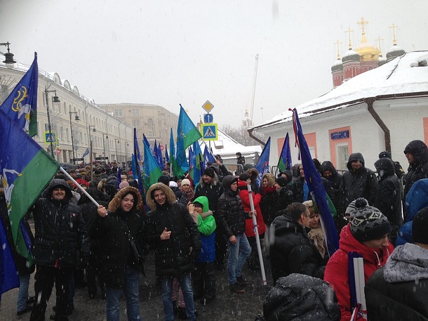 Более 200 жителей Одинцовского района приняли участие в митинге-концерте «Россия в моём сердце!», Февраль
