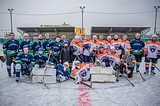 Сборная из Горского приняла на своем льду сборную главы Одинцовского района