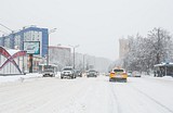 Одинцовских автолюбителей просят отказаться от поездок на личном транспорте из-за сильнейшего снегопада