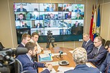 13 февраля, совещание оперативного штаба по ликвидации последствий снегопада