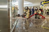Внеплановую проверку пожарной безопасности ТРК «Вегас» провела городская прокуратура совместно с администрацией Одинцовского района