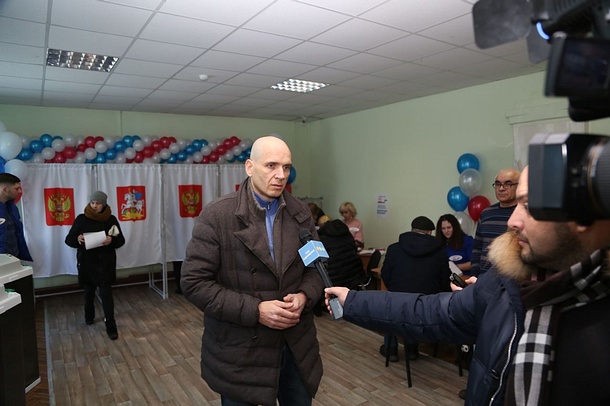 Дмитрий Голубков: Нужно приходить на выборы, чтобы принимать участие в жизни гражданского общества, Март