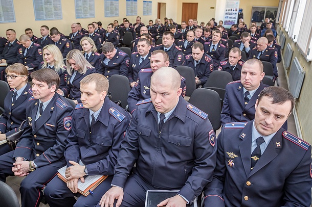 Одинцовские правоохранители подвели итоги работы в первом квартале 2018 года, Апрель