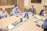Андрей Иванов провел встречу с руководством компании «СМ-21век»