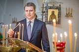 Поздравление главы Одинцовского района Андрея Иванова с Пасхой