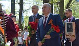 Дмитрий Голубков принял участие в памятном митинге в поселке ВНИИССОК