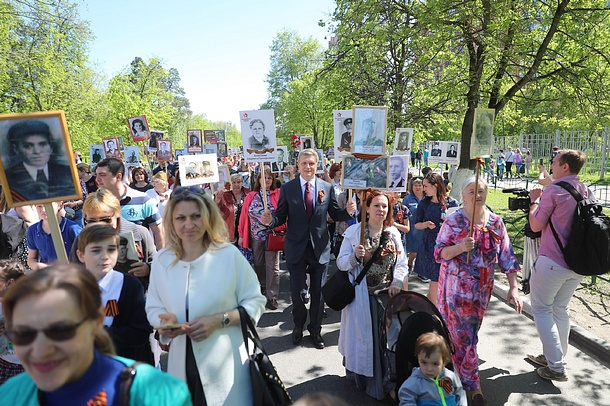 Более 22 тысяч человек приняли участие в акции «Бессмертный полк» в Одинцовском районе, Май