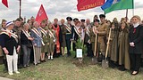 Две сосны посадили на Мамаевом кургане в рамках военно-патриотической акции «Салют Победе»