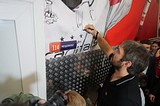 Уникальный 3D-граффити с советскими и российскими хоккеистами появился в Ледовом дворце Одинцово