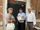 Участковые уполномоченные 1-го городского отдела полиции МУ МВД России «Одинцовское» и члены Общественного совета провели акцию «Осторожно мошенники»