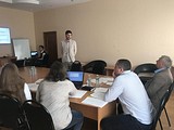 Волонтеры Московской области защищают свои проекты, поданные на конкурс «Доброволец России»