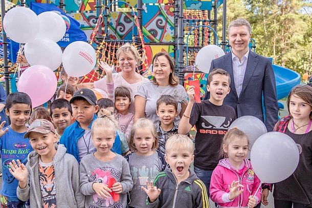 За 3 с половиной года в Одинцовском районе установили 14 игровых площадок по губернаторской программе, Август