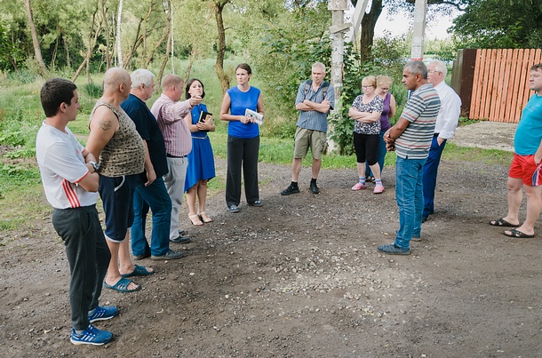Жаворонковские единороссы провели встречу с жителями деревни Солманово, Август