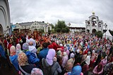 Около 2000 человек приняло участие в седьмом Елисаветинском
крестном ходе