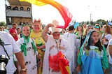 Карнавальное шествие состоялось в рамках празднования Дня города Одинцово