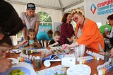 Одинцовские сторонники «Единой России» провели мастер-класс по живописи
