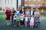 Глава района проверил готовность к открытию детского сада на 280 мест в ЖК «Одинбург»