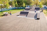 Новая детская площадка открылась в Новом Городке