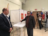 Режиссер Игорь Угольников отдал свой голос на выборах губернатора Московской области