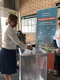Первый заместитель председателя Мособлдумы Лариса Лазутина проголосовала на выборах губернатора Московской области