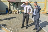 Дмитрий Голубков посетил с рабочим визитом сельское поселение Успенское