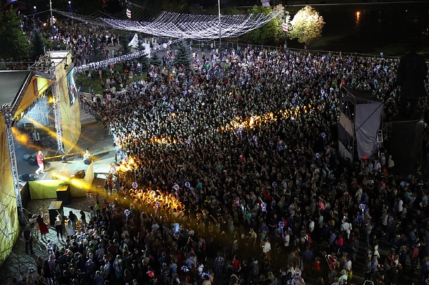 Более 25 тысяч человек приняли участие в праздновании 61-го Дня рождения Одинцово, Сентябрь