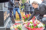 Памятник погибшим при выполнении служебного долга сотрудникам полиции открыли в Одинцово