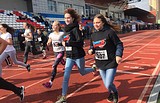 Молодогвардейцы Подмосковья отметили День рождения Президента страны участием в спортивных мероприятиях