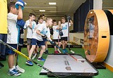 Первый в России «Хоккейный уголок» появился в Зареченской школе Одинцовского района