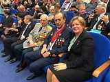 Лариса Лазутина приняла участие в торжественном мероприятии, посвященном 100-летию ВЛКСМ