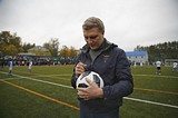 Фото: Андрей Иванов открыл новый стадион в поселке Старый Городок