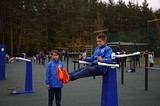 Фото: Андрей Иванов открыл новый стадион в поселке Старый Городок