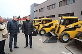 Андрей Иванов осмотрел коммунальную технику сельского поселения Успенское