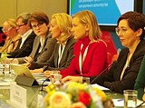 Министр правительства Московской области по социальным коммуникациям Ирина Плещева приняла участие в работе VII Московского международного форума «Корпоративное волонтерского: бизнес и общество»
