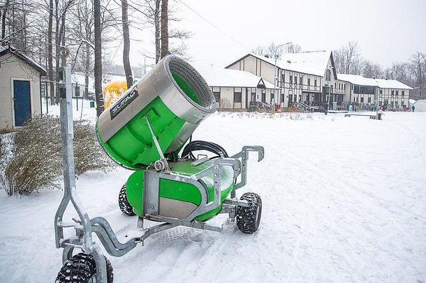 В Одинцовском парке культуры и спорта оборудуют первую лыжную трассу с искусственным снегом, Декабрь