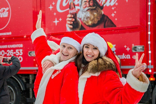 «Рождественский караван Coca-Cola» приехал в Одинцово, Декабрь