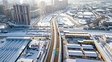Эстакада в 8 микрорайон города Одинцово