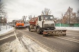 Более 45 единиц техники было задействовано в уборке районных дорог в новогодние праздники
