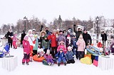 Более 100 человек стали участниками зимних семейных спортивных игр в Голицыно