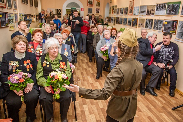 В Одинцово прошла встреча посвященная 75-летию снятия блокады Ленинграда, Январь