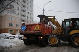 Более 52 тысяч кубометров снега вывезли за месяц с автомобильных дорог Одинцовского района