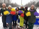 Лариса Лазутина поздравила победителей лыжной гонки в Голицыно